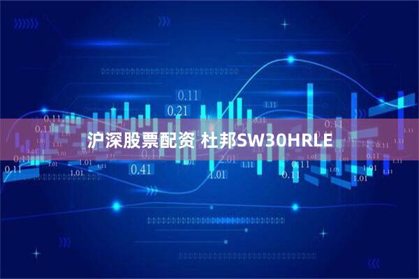 沪深股票配资 杜邦SW30HRLE