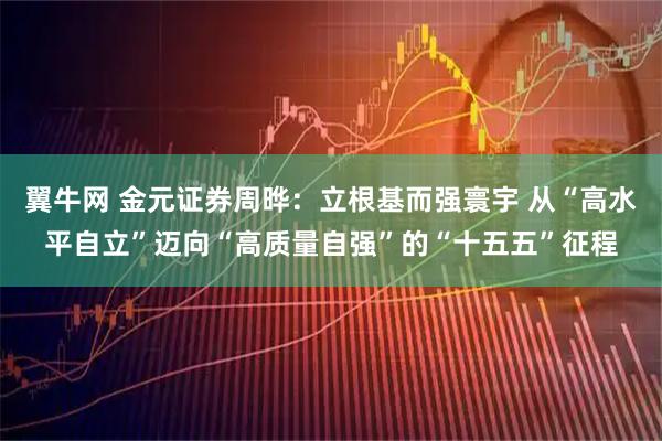 翼牛网 金元证券周晔：立根基而强寰宇 从“高水平自立”迈向“高质量自强”的“十五五”征程