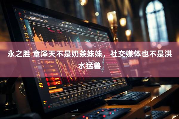 永之胜 章泽天不是奶茶妹妹，社交媒体也不是洪水猛兽